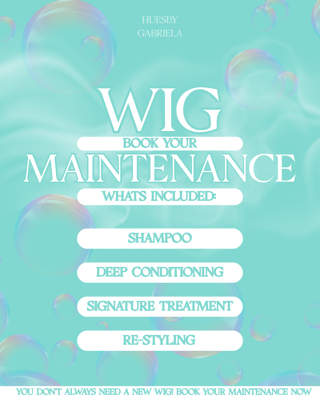WIG MAINTENANCE